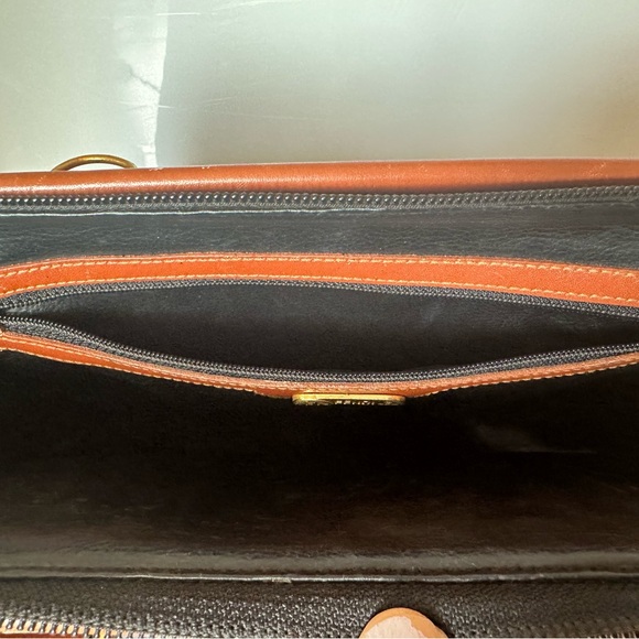 Fendi Vintage Pecan Canvas Coated Boston Bag - Picture 12 of 16